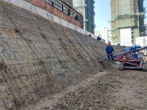永寿建筑边坡支护